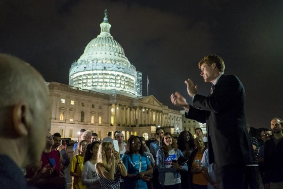 Democrats stage gun-control House sit-in0