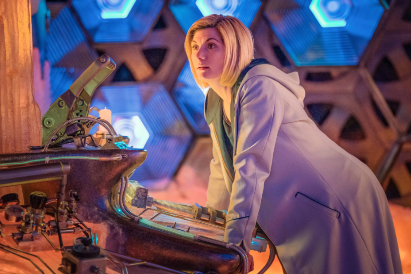 Jodie Whiattaker as the Doctor: BBC