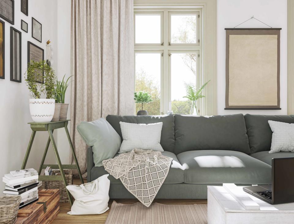 Sunlight Domestic Living Room (Aleksandra Zlatkovic / Getty Images)