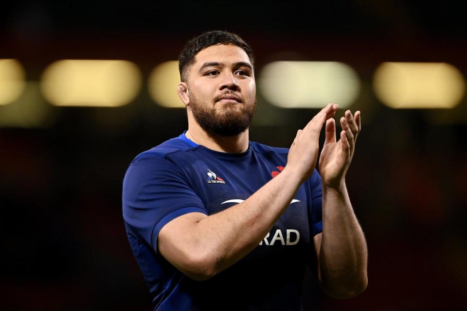 Emmanuel Meafou made his France debut in the win over Wales  (Getty Images)
