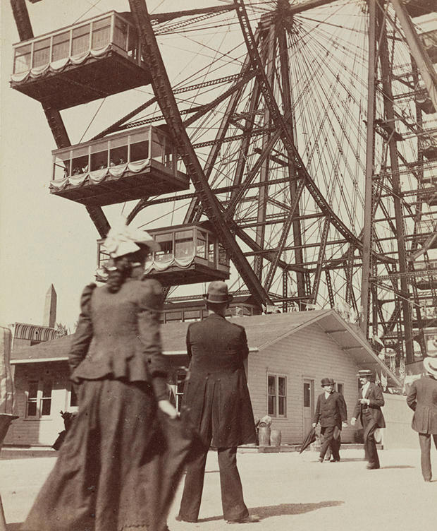 The first Ferris wheel, in Chicago, 1893.   / Credit: Library of Congress