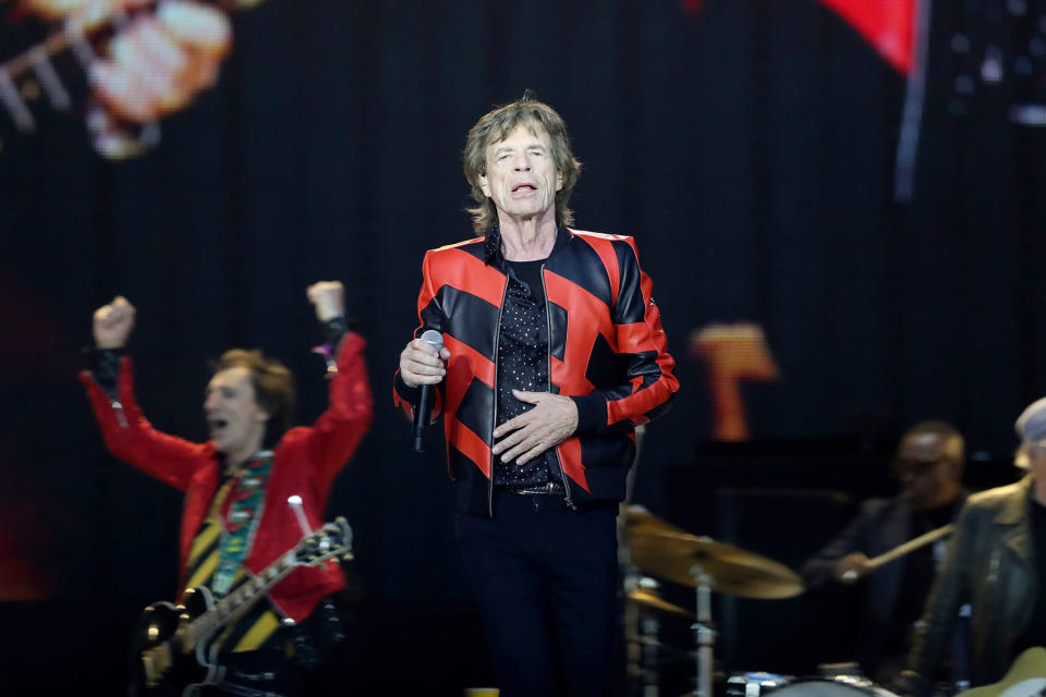 mick-jagger-covid.jpg Britain The Rolling Stones - Credit: Scott Heppell/AP
