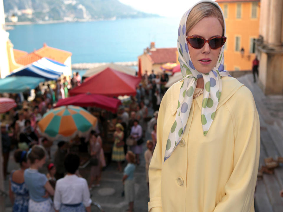 Am Mittwoch, den 19.7. strahlt die ARD zur Primetime "Gracia Patricia – Fürstin von Monaco" aus. In dem Biopic mit Nicole Kidman befindet sich das Fürstentum Monaco in einer Staatskrise. Zeitgleich erhält Fürstin und einstiger Hollywoodstar Gracia Patricia ein unschlagbares Angebot von Kultregisseur Alfred Hitchcock. Wie wird sich die Fürstin entscheiden? Wird sie ihren Mann Fürst Rainier III. politisch unterstützen oder die Rolle ihres Lebens annehmen? (Bild-Copyright: Stone Angels/Yrf/Kobal/REX Shutterstock)