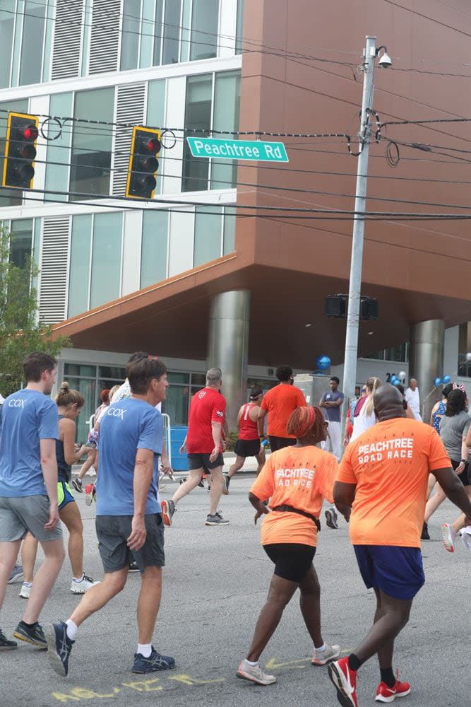 Here are some more photos from the 2022 Peachtree Road Race.