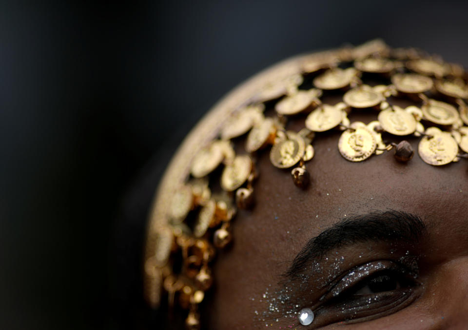 <p>Bereit für die große Party: In Rio de Janeiro wird vom 3. bis 19. Februar Karneval gefeiert. Er gilt als eines der größten Feste der Welt. (Bild: Reuters/Ricardo Moraes) </p>