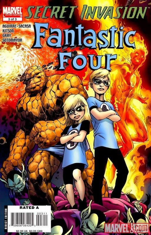 This could be the next big screen line-up of the Fantastic Four (credit: Marvel Comics)