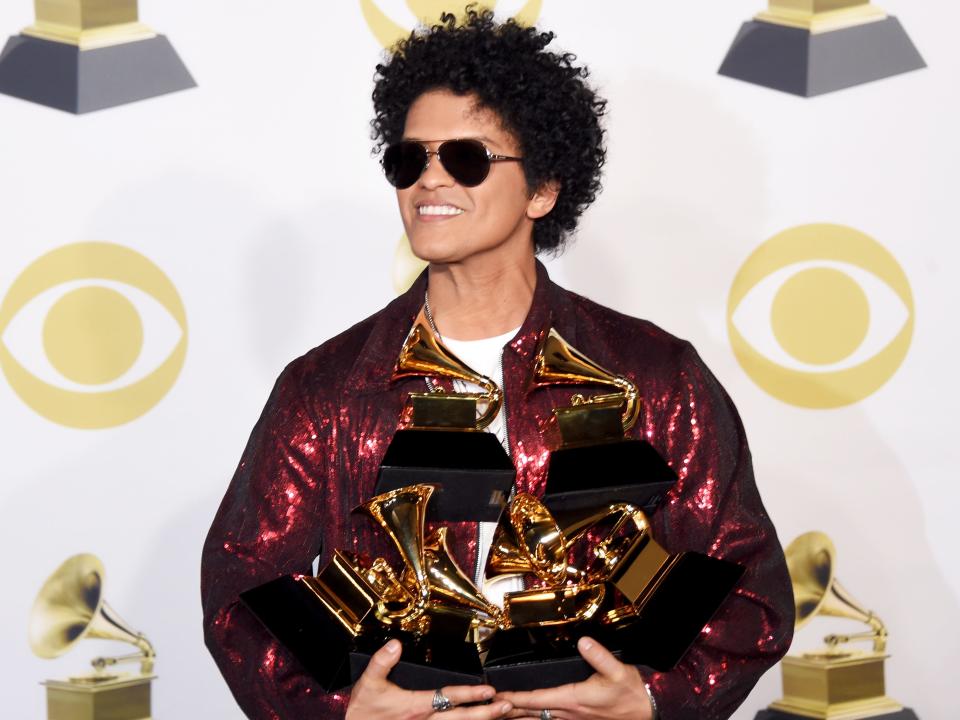 Bruno Mars 60th Grammys