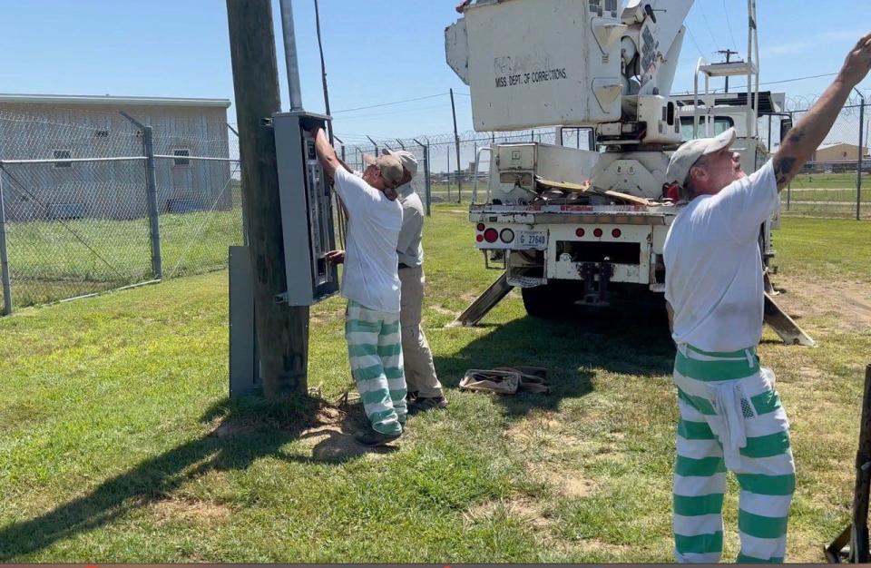 A group of Mississippi inmates is learning about air conditioning system installation at the Mississippi State Penitentiary at Parchman. The state is working on plans to air condition all its facilities, according to a corrections spokesperson.