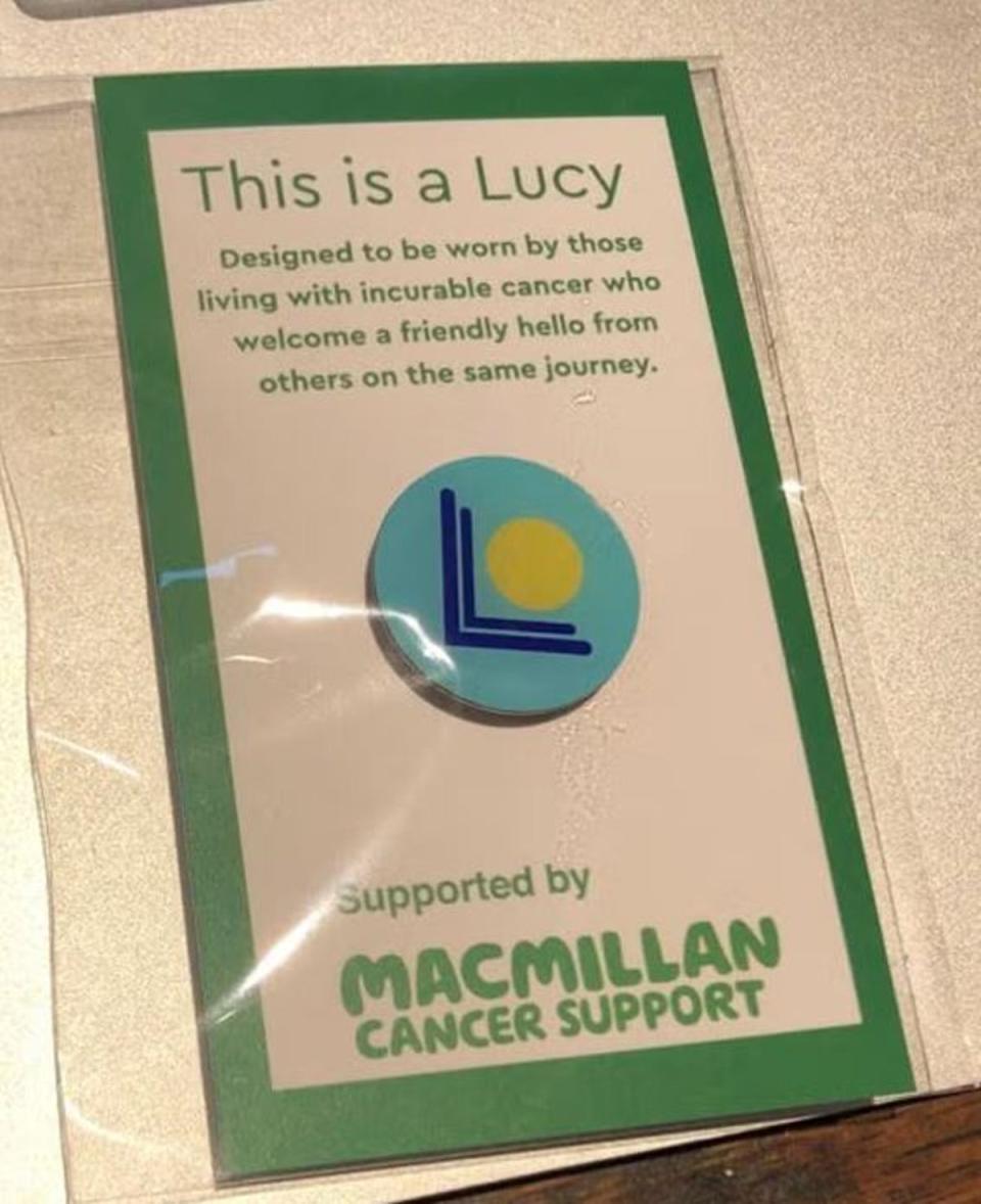The Lucy Badge, created by Lucy King and her late friend Lucy Hilton (Lucy King)