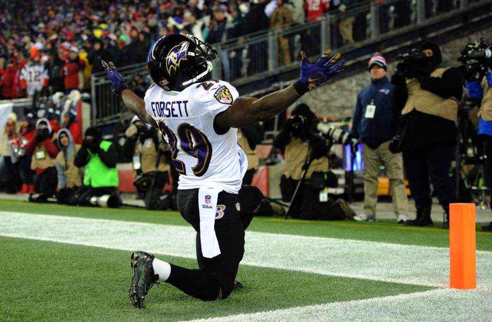 Big numbers can come in small packages. That's certainly the case for Forsett in '15. (Getty)