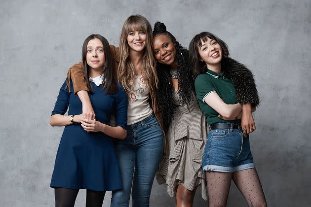 The main cast of Everything I Know About Love (Photo: Laura Bailey / BBC / Working TItle / Laura Bailey)