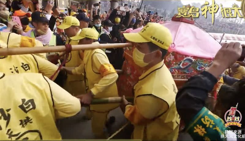 白沙屯媽祖進香進入最後一晚，駐駕通霄慈后宮。（圖／寶島神很大）