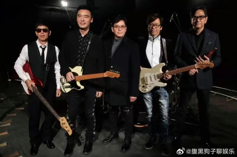 ▲▼香港「溫拿樂隊」宣布解散，歌迷們萬分不捨。（圖／翻攝自微博）