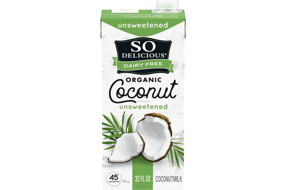 So Delicious Coconut Milk Beverage Unsweetened, 946 ml. (Photo: Amazon SG)