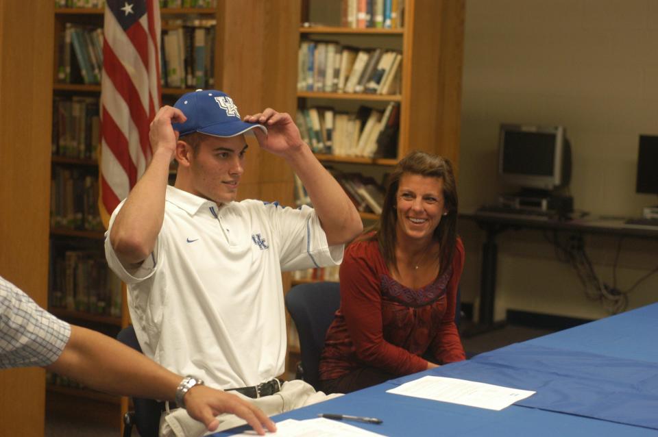 New Reds catcher Luke Maile starred at Covington Catholic and the University of Kentucky.