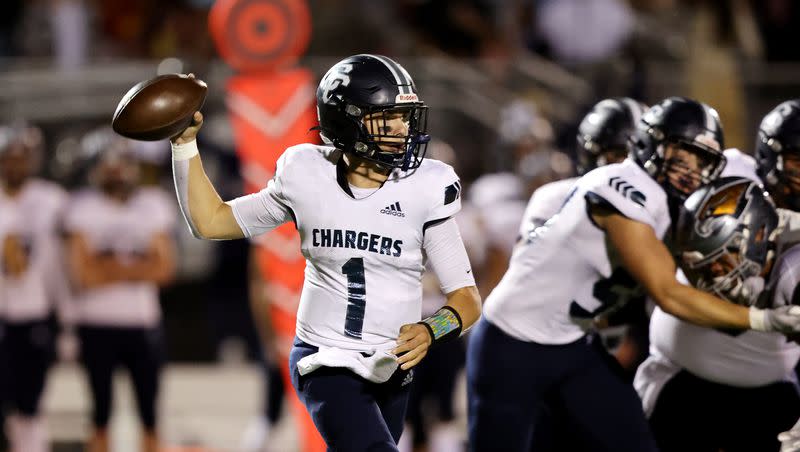 Corner Canyon’s Isaac Wilson committed to Utah last week and is one of the top prospects in the state of Utah in the 2024 recruiting class.