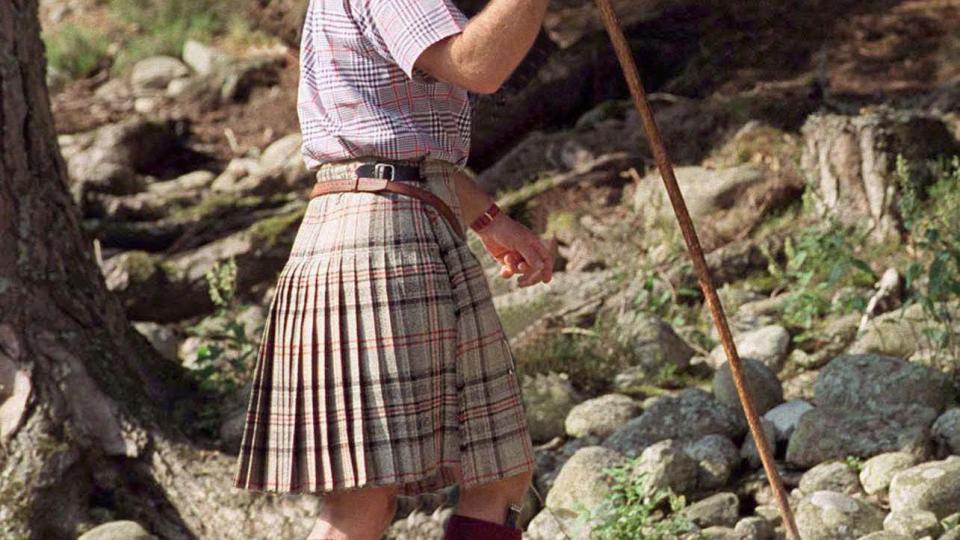 charles kilt at balmoral