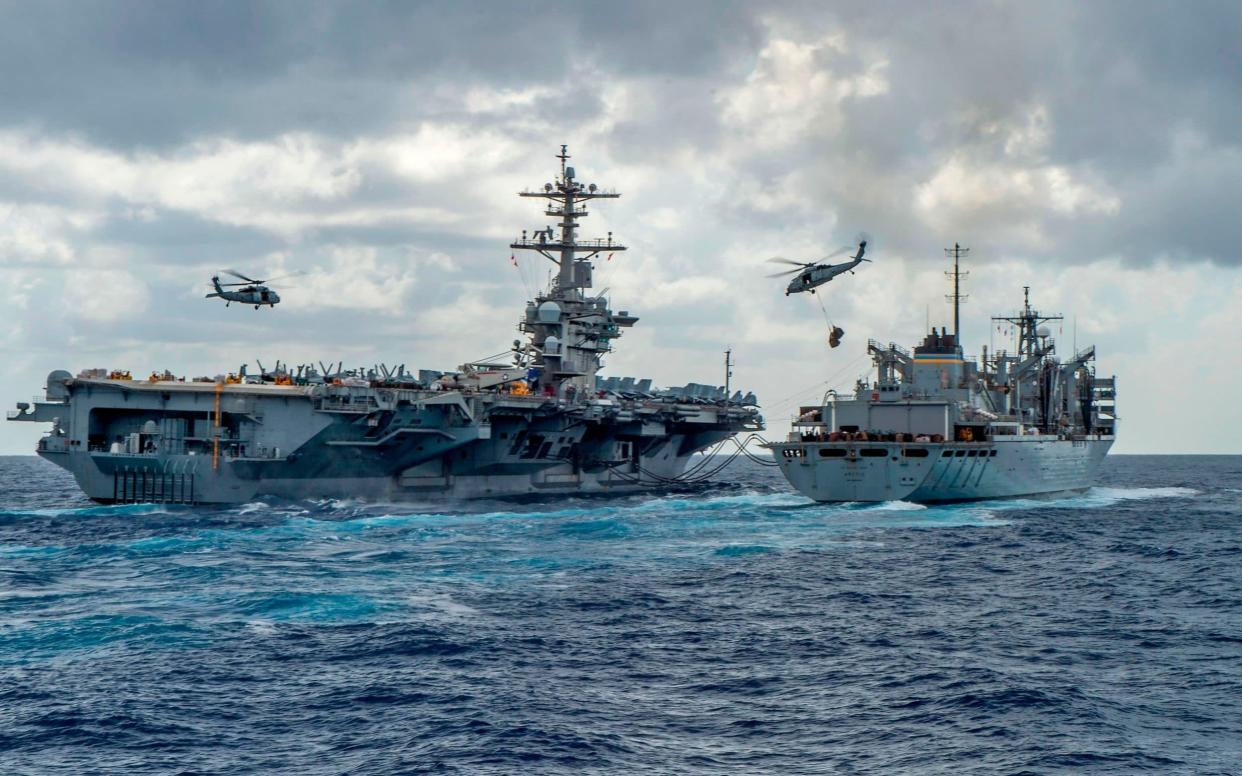 The US was worried that Iran plans to attack its navy - AFP