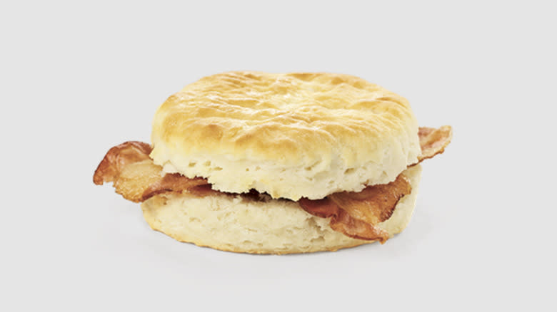 Biscuit with Bacon