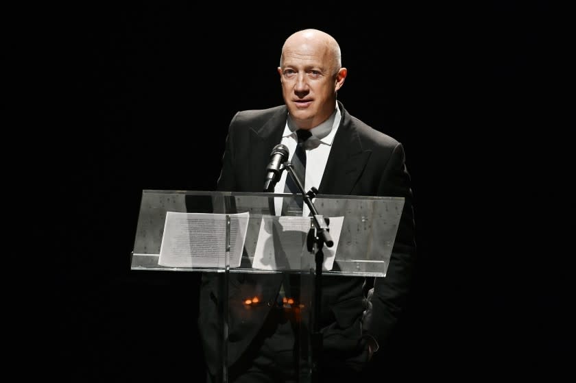 Bryan Lourd speaks onstage during the Lincoln Center American Songbook Gala