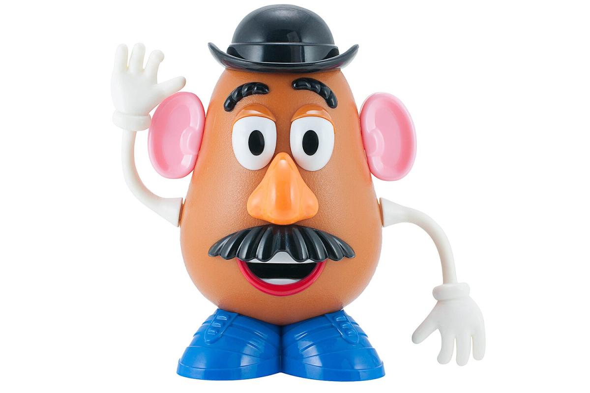 Mr. Potato Head Set, 4 Bodies, 40+ Accessories, 1 Large Storage