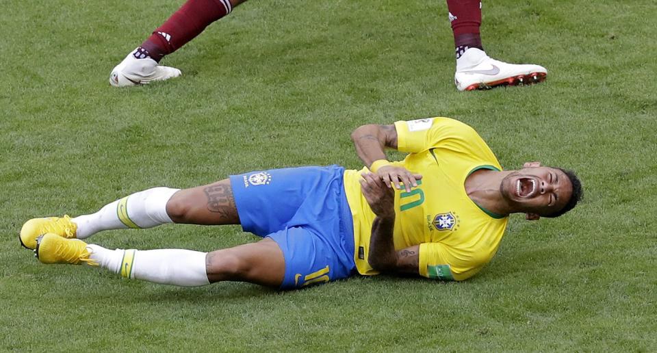 “Schande für den Fußball”: Brasilianer Neymar / Foto: AP