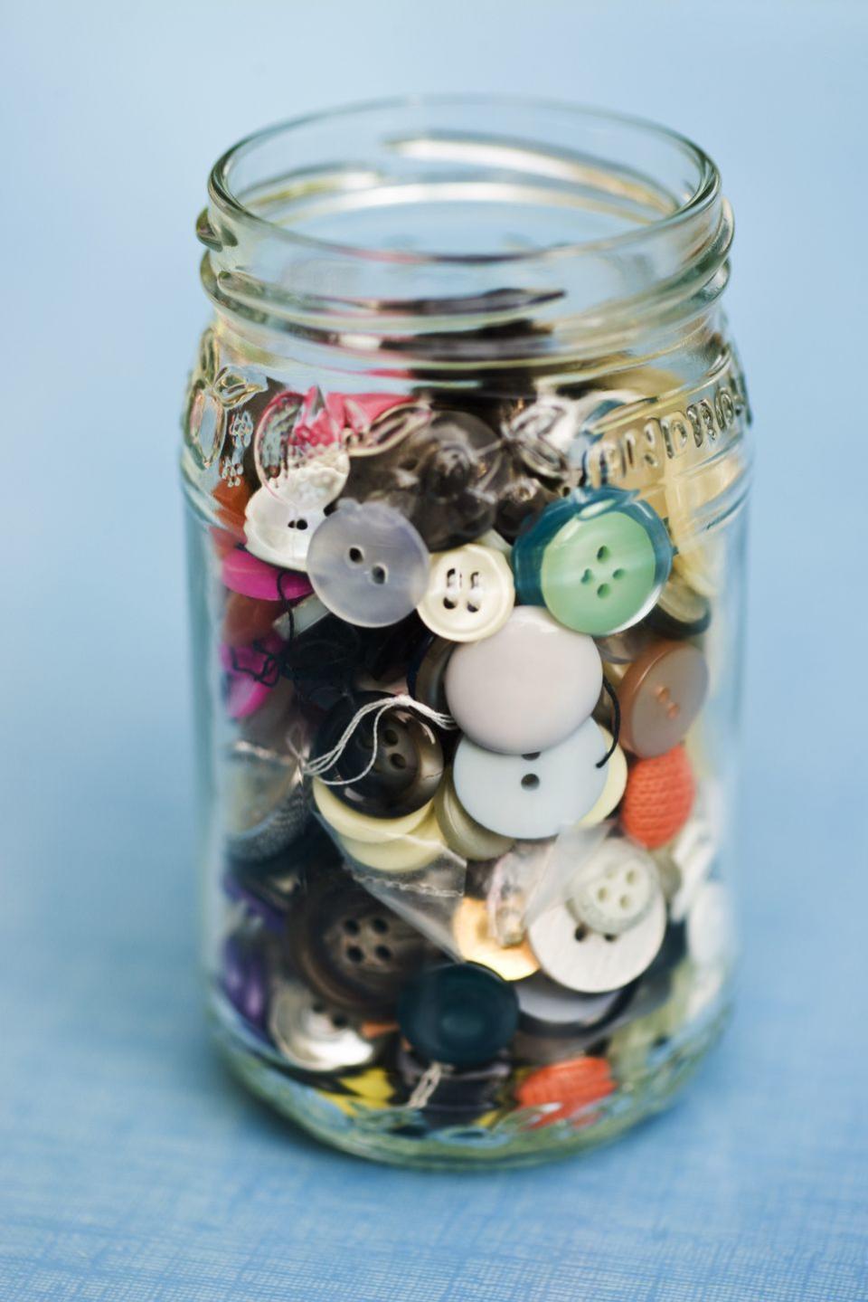 27) Scattered Buttons