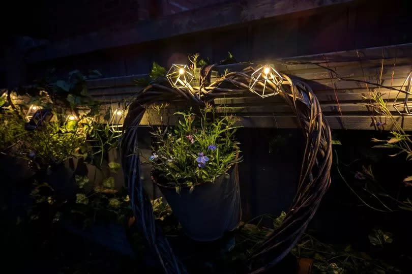 Aldi's Solar Geometric String Lights