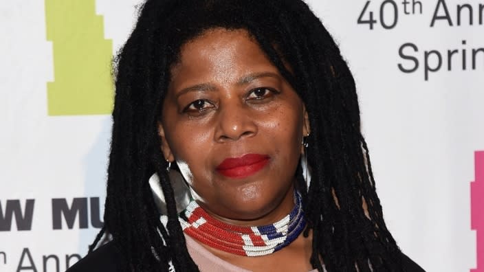 Simone Leigh, who created “Sentinel,” is known for her work that centers the Black female experience in society. (Photo: Jamie McCarthy/Getty Images)