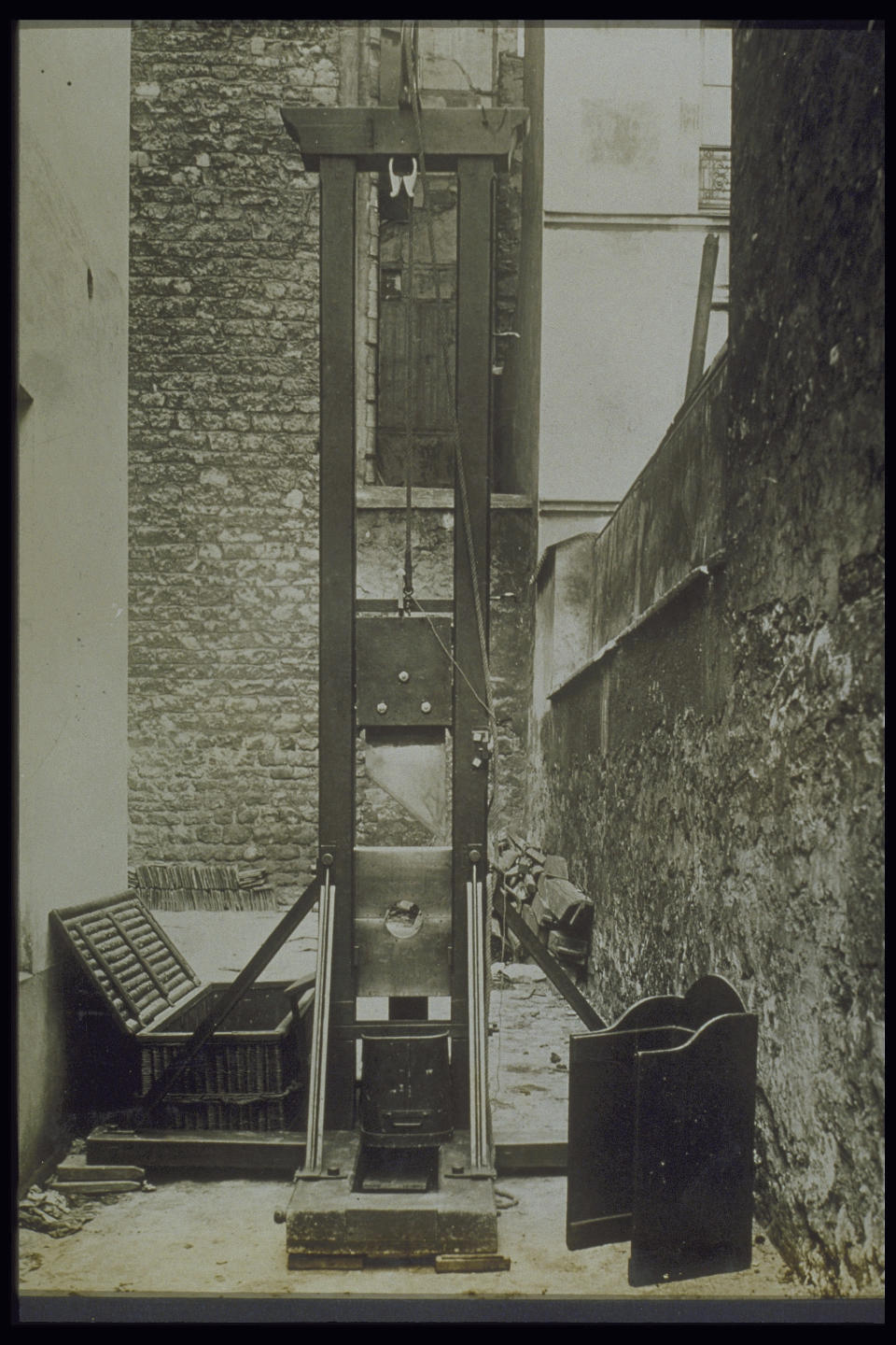 A guillotine