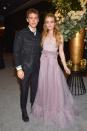 <p>At the <em>InStyle</em> and Warner Bros. Golden Globes after party.</p>