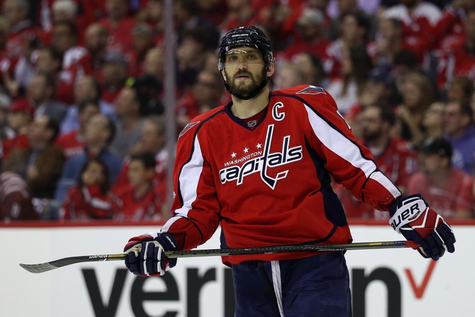 Spend up for stars like Alex Ovechkin while you can instead of trying to save a dollar or two. (Photo by Patrick Smith/Getty Images)