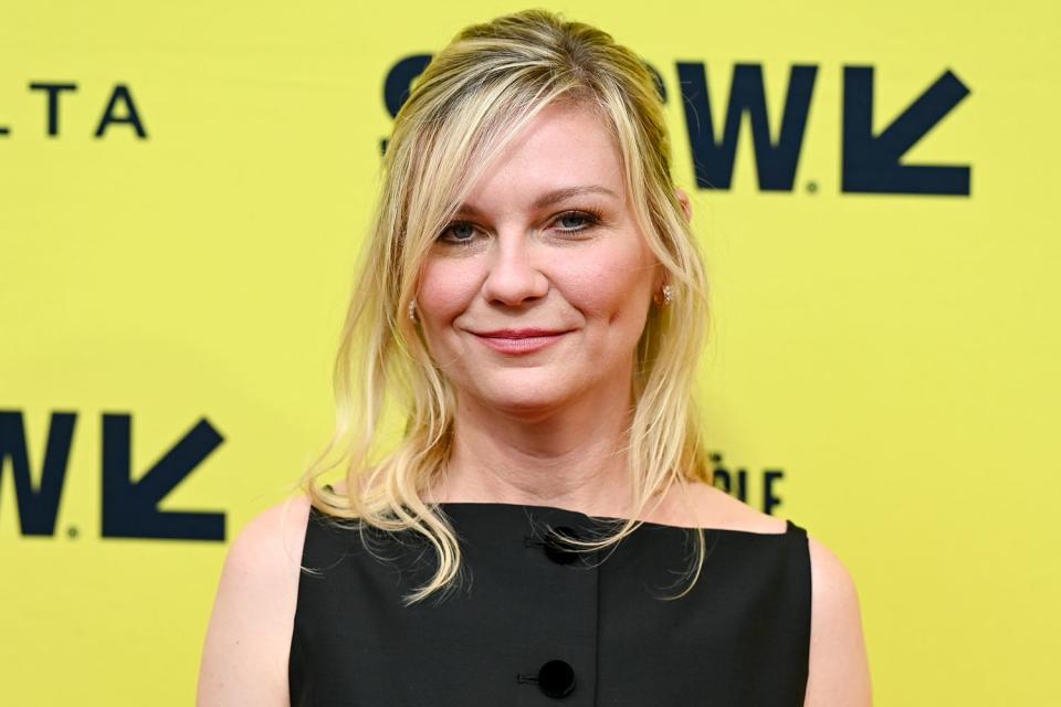 <p>Gilbert Flores/SXSW Conference & Festivals via Getty Images</p> Kirsten Dunst on March 14, 2024