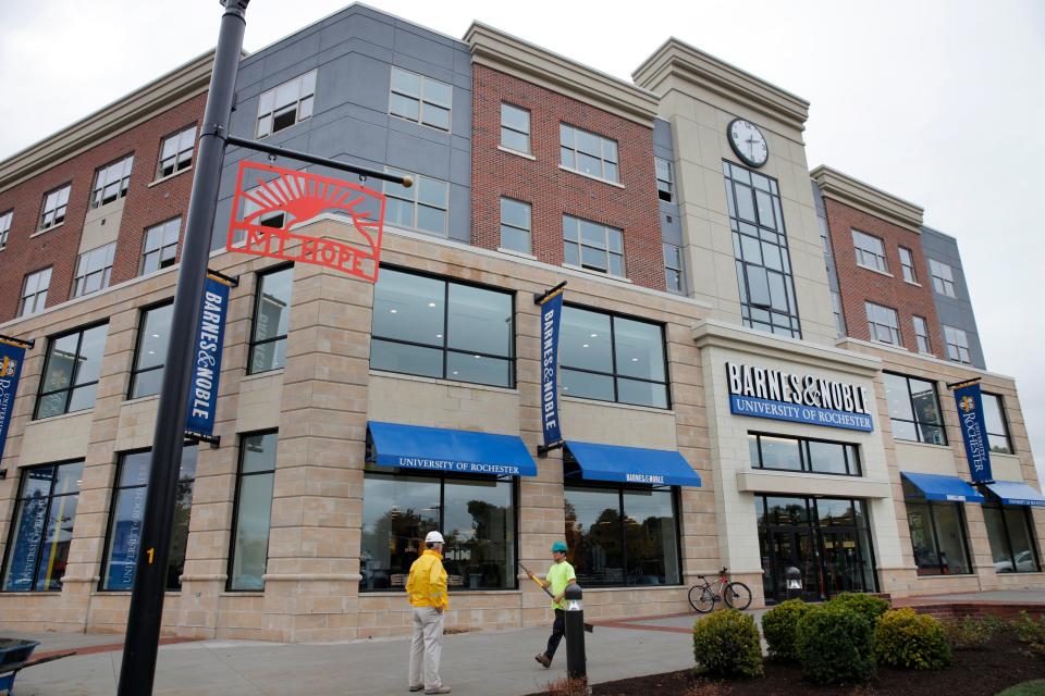 The University of Rochester has completed its purchase of College Town, a massive mixed-use development anchored by a 20,000-square-foot Barnes & Noble.