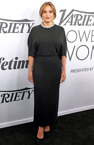 <p>Dimitrios Kambouris/Variety via Getty Images</p> Mariska Hargitay attends 'Variety's Power of Women event on May 2, 2024, in New York City