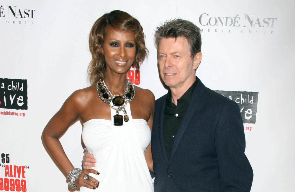 Iman, David Bowie credit:Bang Showbiz