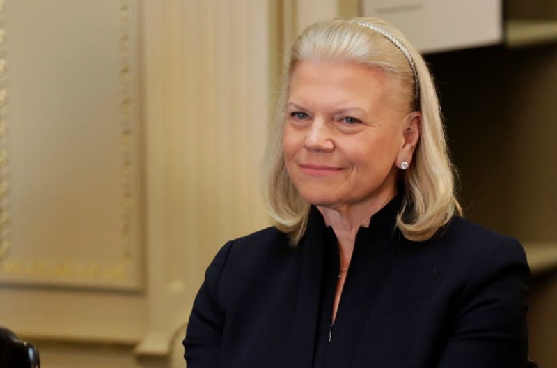 President and CEO of IBM Ginni Rometty REUTERS/Joshua Roberts