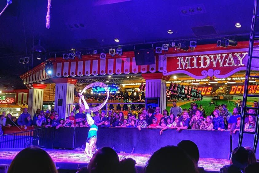 Free Circus Acts at Circus Circus Hotel