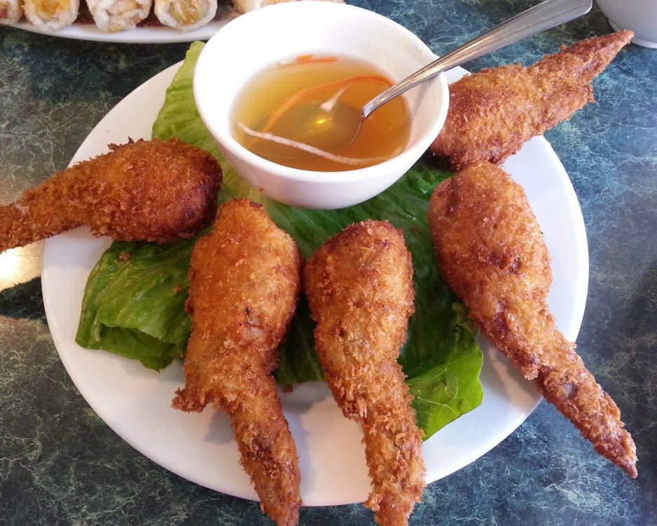 Stuffed Chicken Wings at Hale Vietnam in Honolulu, Hawaii