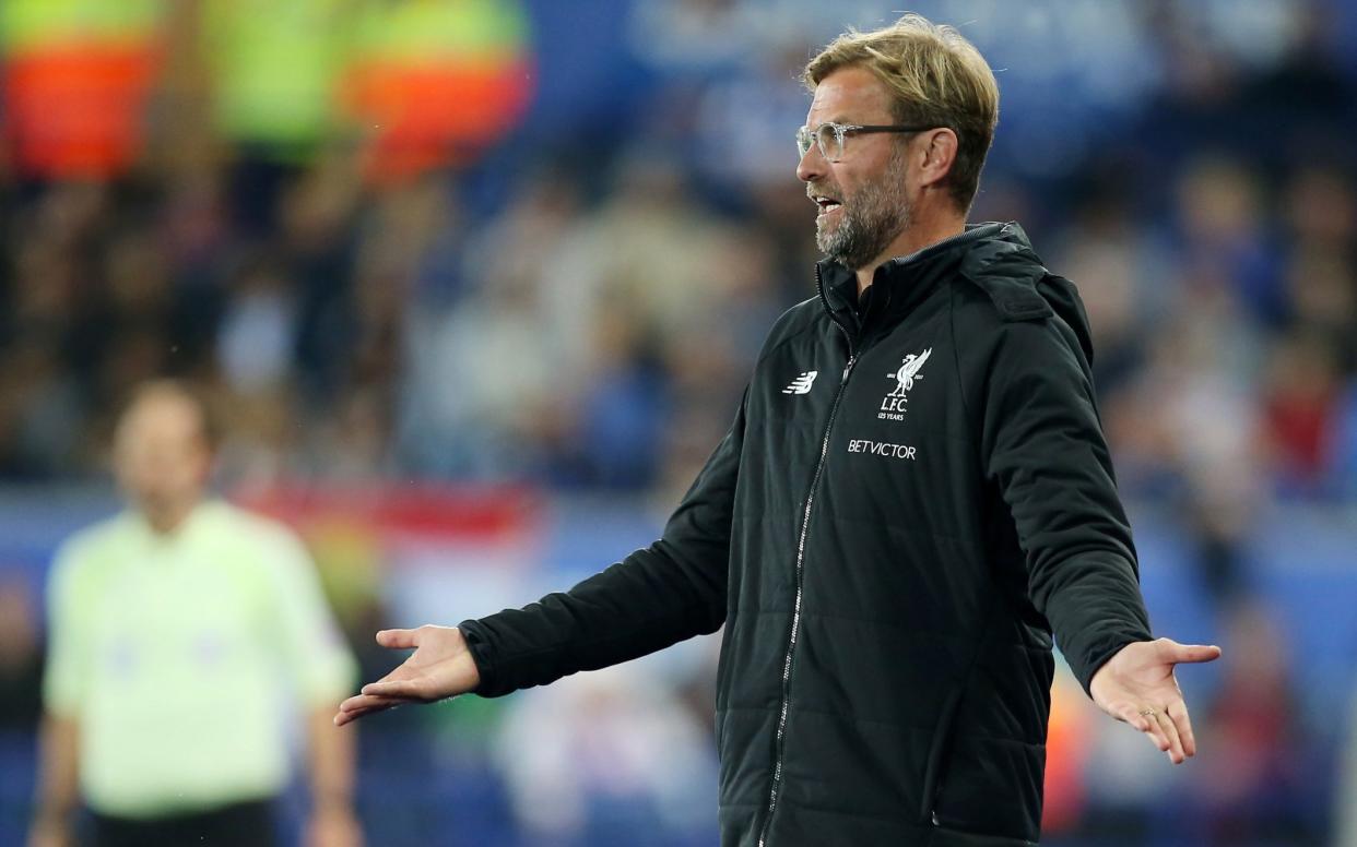 Liverpool manager Jürgen Klopp said conceding the first goal to Leicester made him feel 'really sick' - Leicester City FC