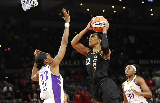 Sparks snap 13-game skid against Aces with 78-72 victory - The San Diego  Union-Tribune