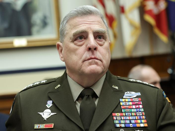 Chairman of the Joint Chiefs of Staff Gen. Mark Milley.