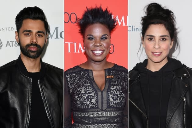 hasan-leslie-sarah - Credit: Nicholas Hunt/Getty Images; Dimitrios Kambouris/Getty Images; Tommaso Boddi/Getty Images