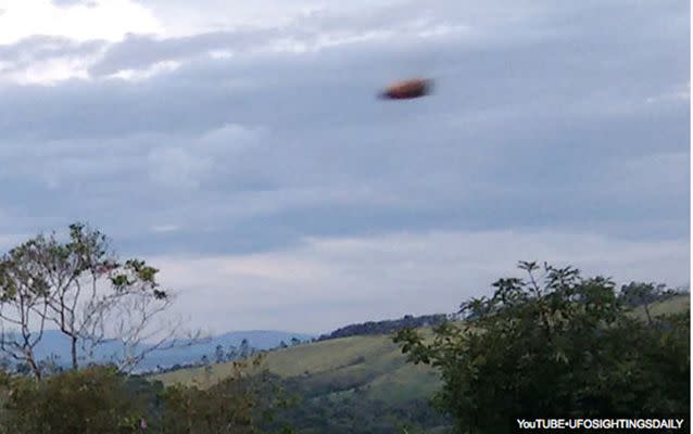 This image was captured in southern Brazil. Source: UFO Sightings Daily.