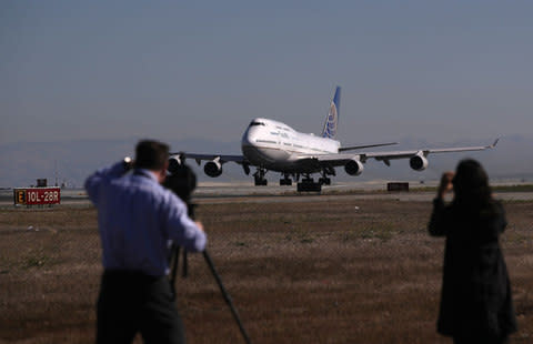 United retired its last 747 last month - Credit: Getty