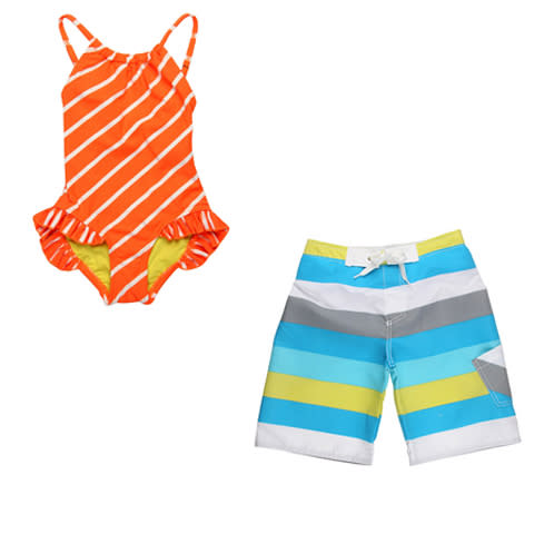 <div class="caption-credit"> Photo by: Zappos</div><div class="caption-title">Bright Swimsuits That Stand Out In A Crowd</div>Be able to spot them in a crowd with these bright suits! I love this orange striped suit for girls and these bright trunks for boys. <br> <i><a rel="nofollow noopener" href="http://blogs.babble.com/family-style/2012/05/31/12-tools-to-keep-your-kids-safe-this-summer/?pid=21845#slideshow" target="_blank" data-ylk="slk:Get these suits;elm:context_link;itc:0;sec:content-canvas" class="link ">Get these suits</a> <br> <br></i><a rel="nofollow noopener" href="http://blogs.babble.com/strollerderby/2012/05/01/25-things-women-will-never-understand-about-men/" target="_blank" data-ylk="slk:Related: 25 things women will never understand about men;elm:context_link;itc:0;sec:content-canvas" class="link "><i>Related: 25 things women will never understand about men</i></a>