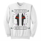 <p>For those who don’t mind questionably misogynist lyrics, this sweatshirt will let everyone know that you have expensive taste in casual footwear and <i>really</i> liked Future’s DS2 album. $34.99 at <a href="http://www.theshaderoomstore.com/products/gucci-flip-flop-ugly-christmas-sweater-white" rel="nofollow noopener" target="_blank" data-ylk="slk:The Shade Room;elm:context_link;itc:0;sec:content-canvas" class="link ">The Shade Room</a></p>