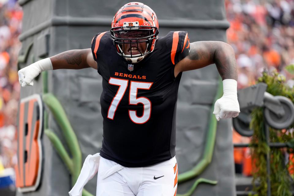 Cincinnati Bengals offensive tackle Orlando Brown Jr. said there's another level for him to reach down the stretch this season.