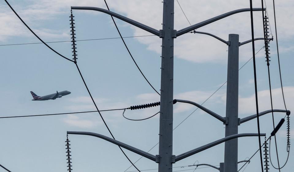 Power infrastructure
The bipartisan infrastructure bill sets aside $65 billion for upgrades in power grids. It would pay for thousands of miles of "resilient transmission lines," according to the White House, which would be used for the expansion of renewable energy.