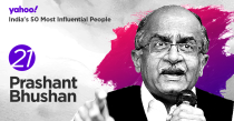 <strong>21. Prashant Bhushan</strong> (born October 15, 1956) is a public interest lawyer in the Supreme Court of India. 